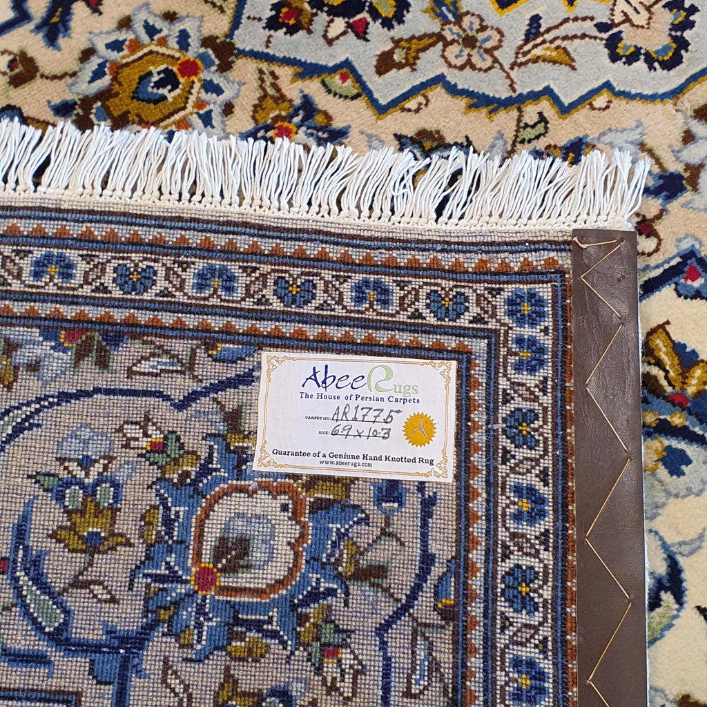 Persian Keshan Blue & White Flowers - AR1775