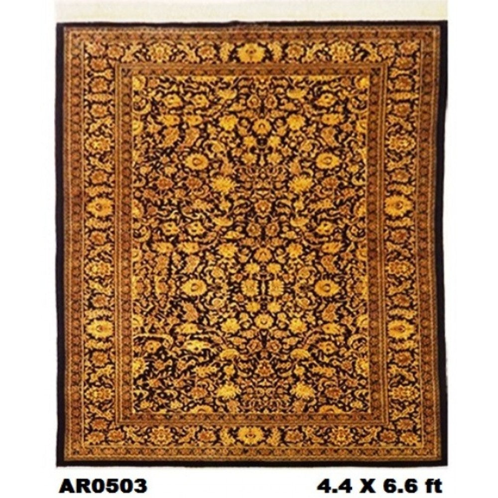 Persian Qum Silk On Silk Allover Design - AR0503