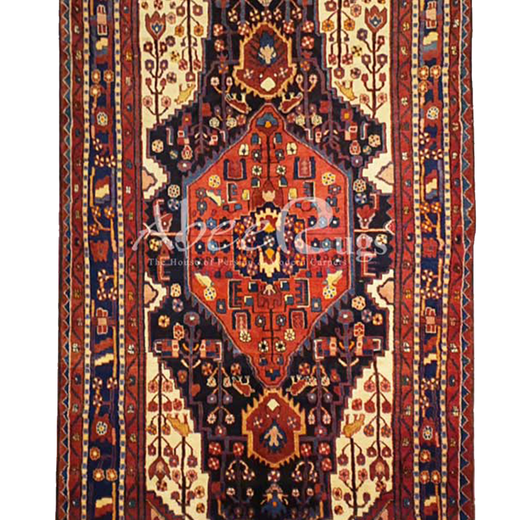 Persian Hamadan Tribal Wool Red Carpet - AR3595