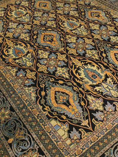 Persian Isfahan Floral Design - 8 X 10 FT - AR1409