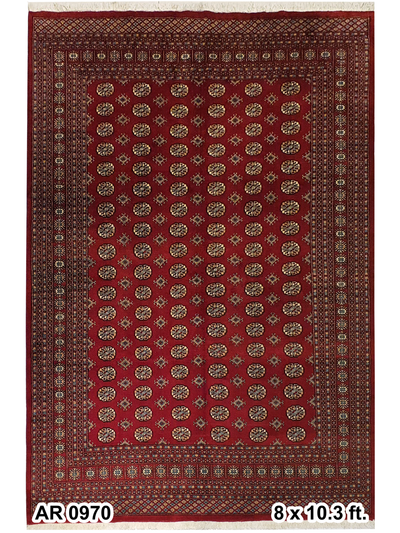 Pak Persian Single Knot Bukhara Design - AR0970