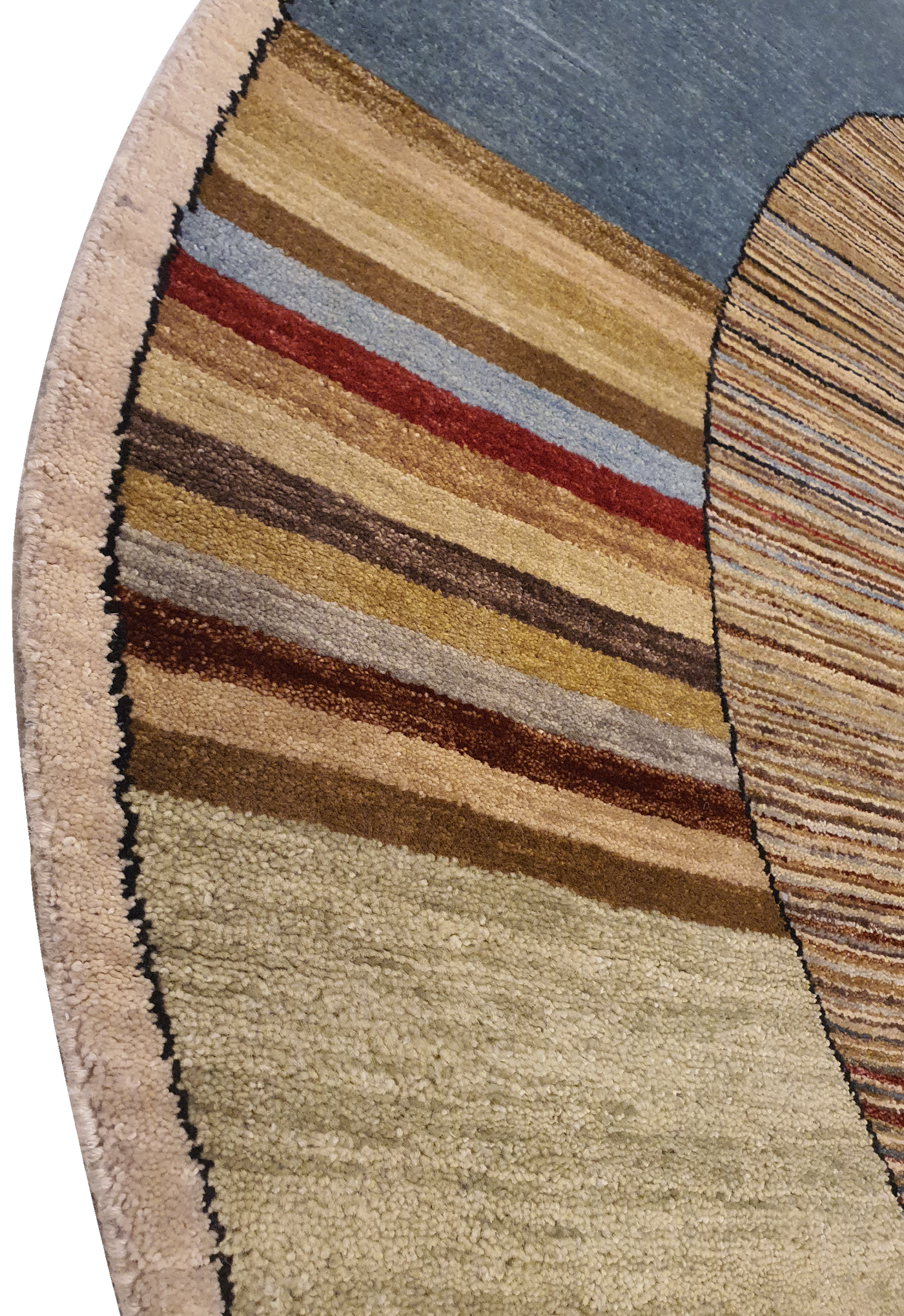 Modern Circle Rug Design - AR2338