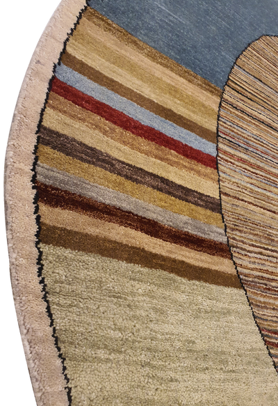 Modern Circle Rug Design - AR2338
