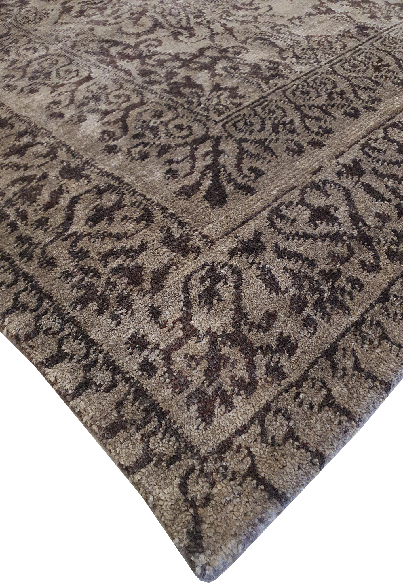 Superfine Indo Classic Broken Design Allover Floral Design-VP183