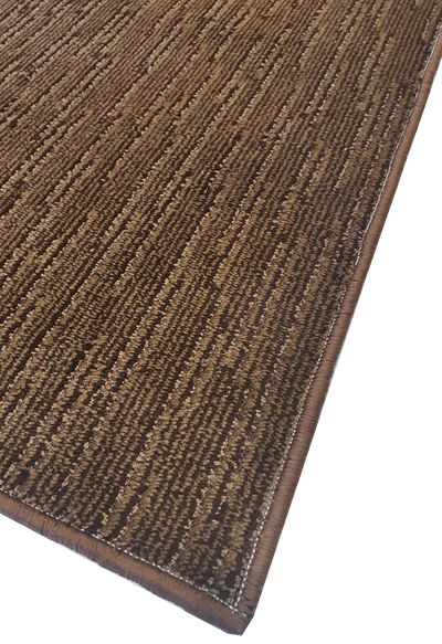 MACHINE MADE LIGHT & DARK BROWN RUNNER - MM051