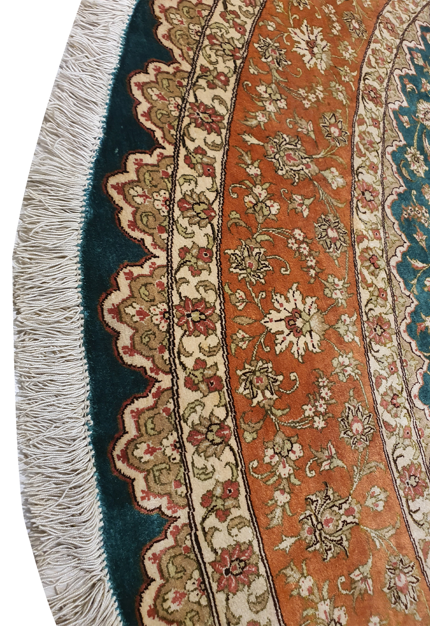 Qum Silk On Silk Round - AR3170