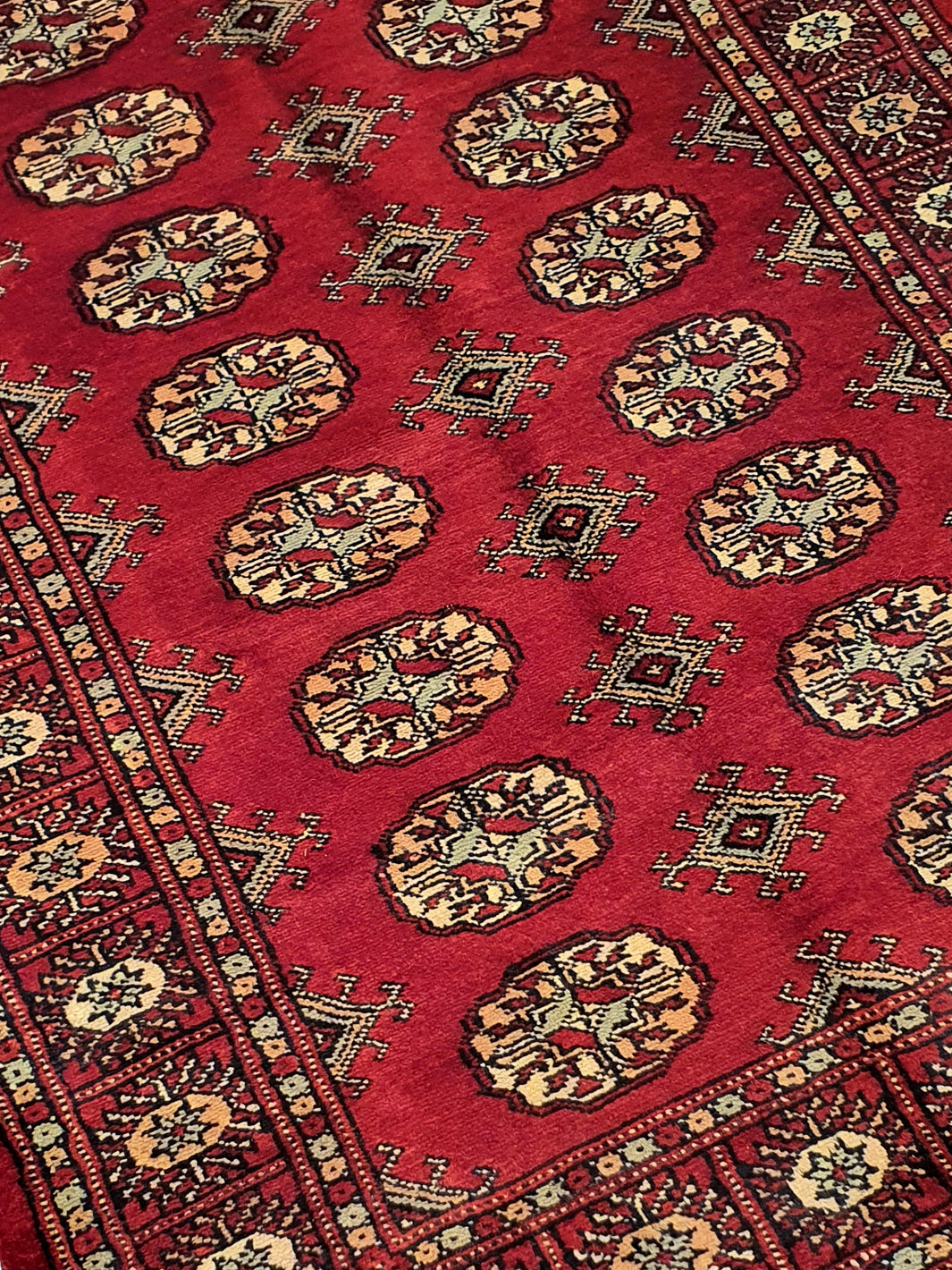 Persian Bokharah Maroon - 3.01 X 4.07 FT - AR2232