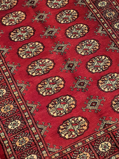 Persian Bokharah Maroon - 3.01 X 4.07 FT - AR2232