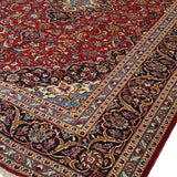 Persian Keshan Red Blue With Centre Medallion - AR0389