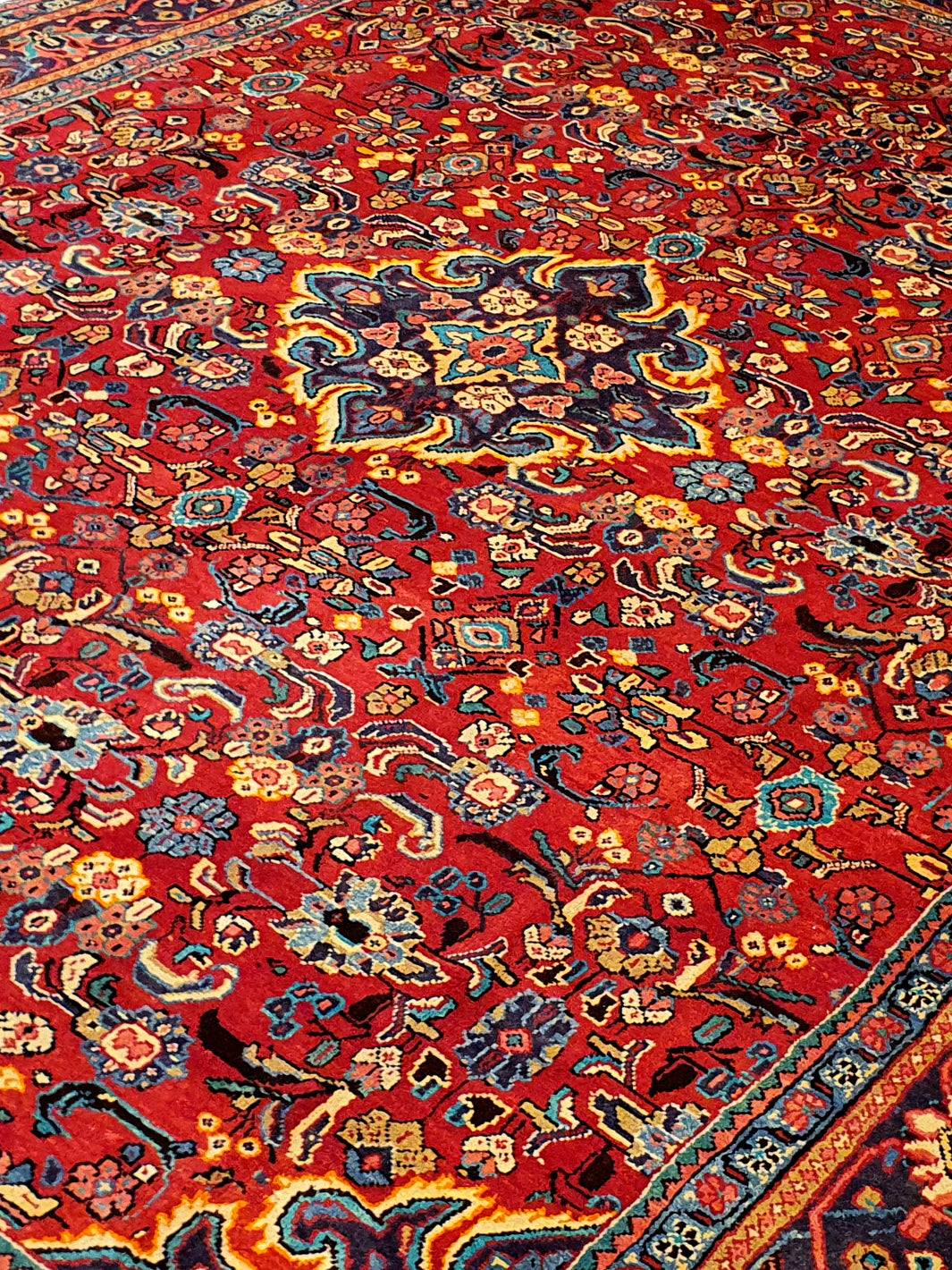 Persian Tabriz Tribal Design - 9.6 X 13.0 FT - AR1978