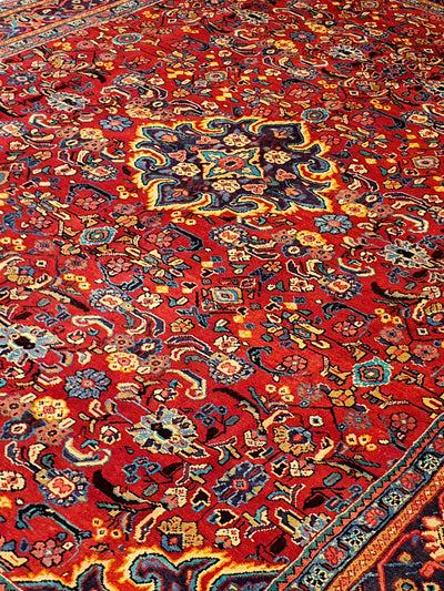 Persian Tabriz Tribal Design - 9.6 X 13.0 FT - AR1978