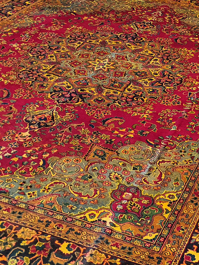 Persian Kirman Tribal Design - 9.7 X 12.8 FT - AR1520