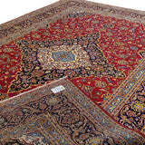 Persian Keshan Red Star With Centre Medallion - AR0405
