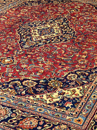 Persian Kirman Red - 9.6 X 12.8 FT - AR1378