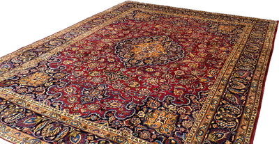 Persian Keshan Red With Blue - AR1374
