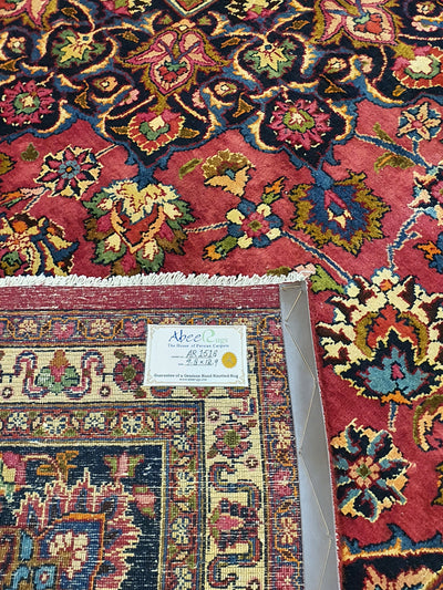 Persian Keshan Wool Chobi Design - 9.8 X 12.9 FT - AR1518