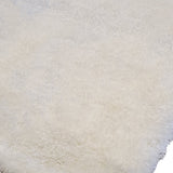 Shaggy White Silk and Wool - SHG053