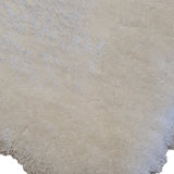 Shaggy White Silk and Wool - SHG054