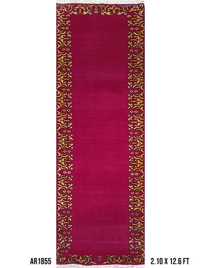 Persian Tabriz Runner Flower Border - AR1855