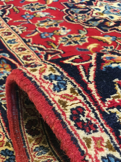 Persian Keshan Runner Design Red and Blue - AR3506