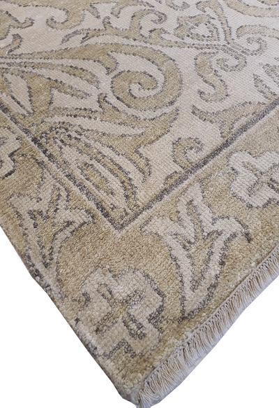 Classic Modern Cream Allover Silk Floral Design - VP160