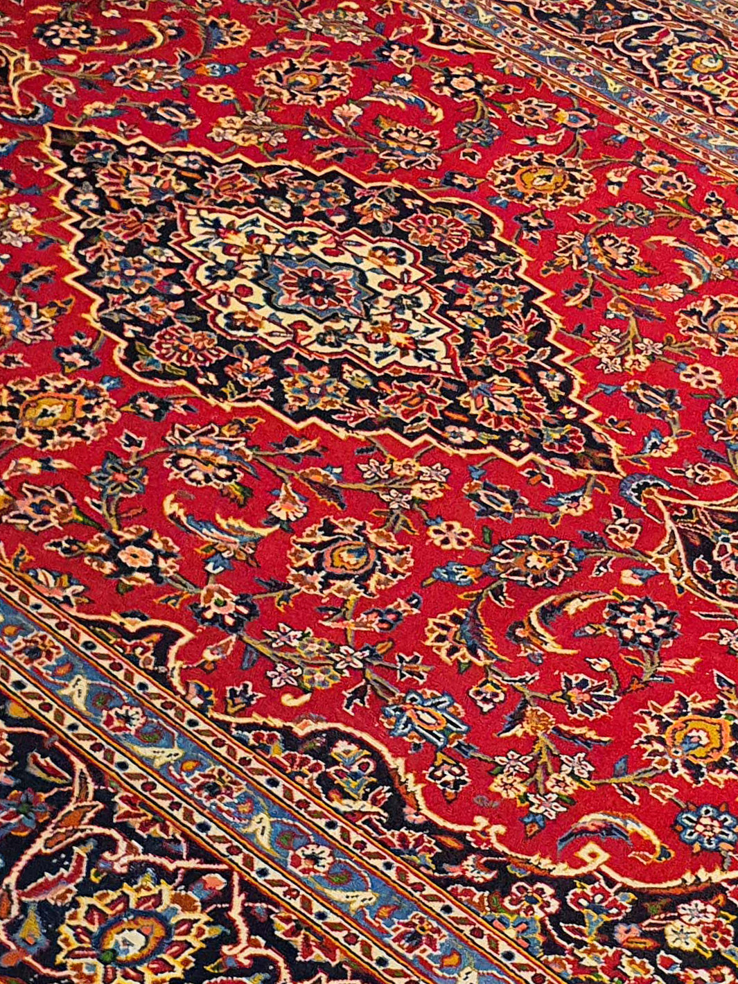 Persian Keshan Red Blue and White - AR0461T