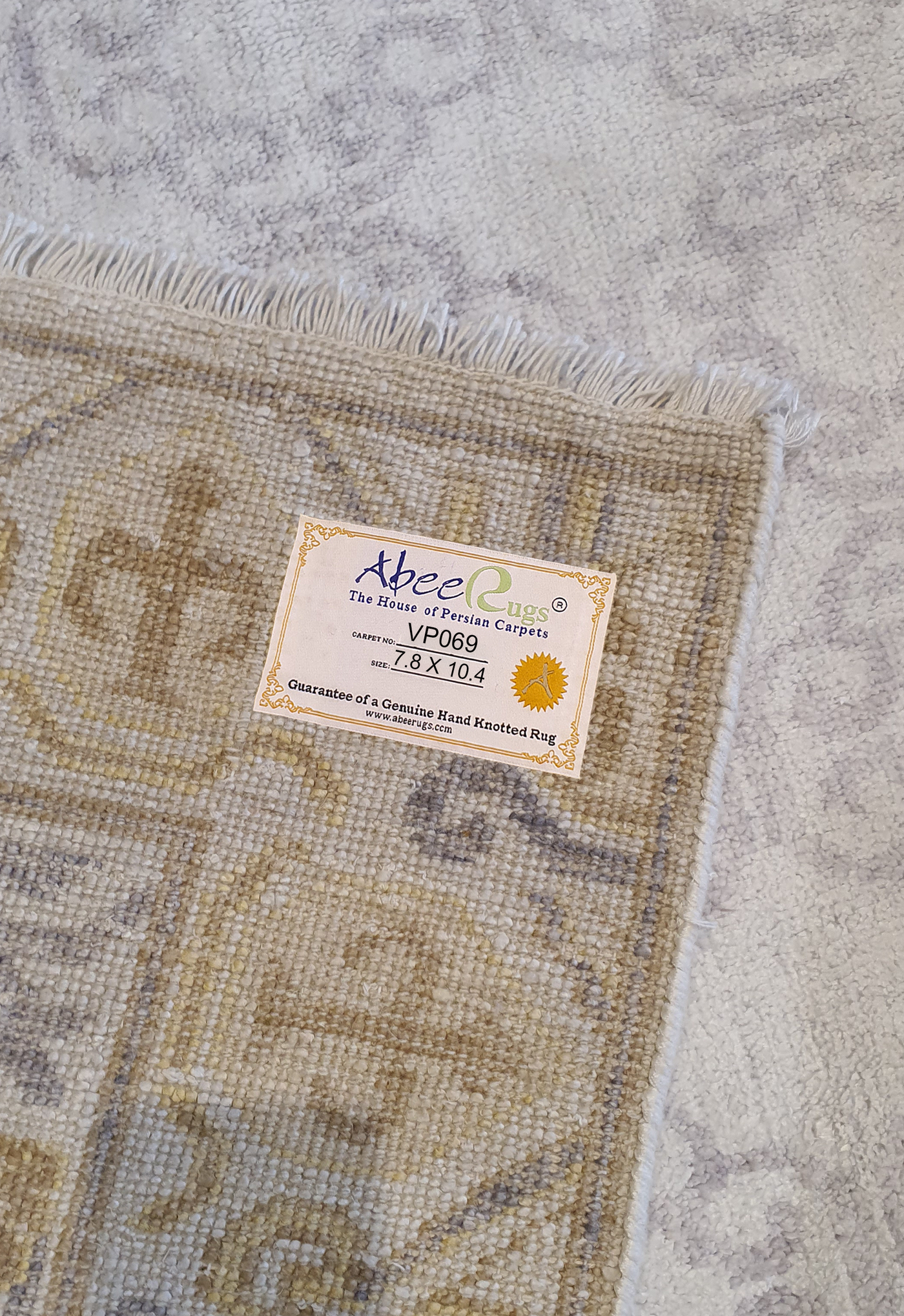 Persian Wool Vector Shapes Allover Flower Motif - VP069