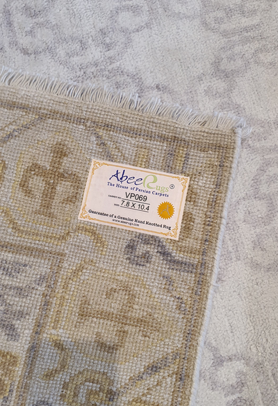 Persian Wool Vector Shapes Allover Flower Motif - VP069