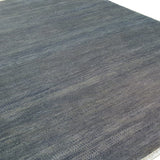 Oushak Designer Rug Cross Stripe Silk And Wool Carpet - AR3926