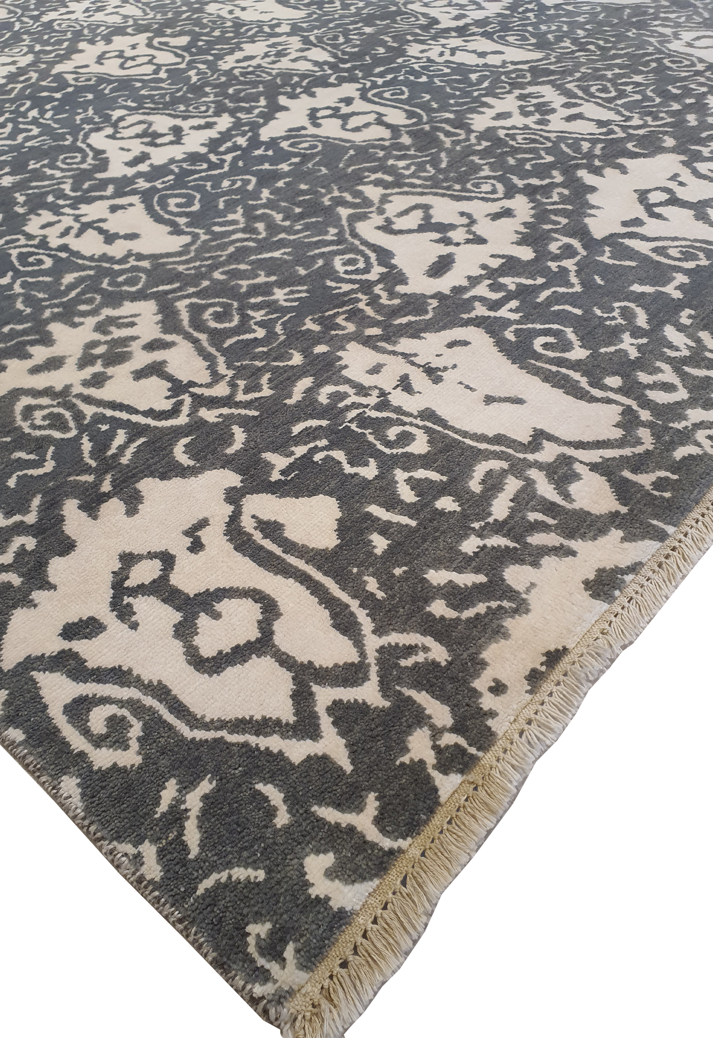 Persian Silk and Wool Allover Flower Works - VP130