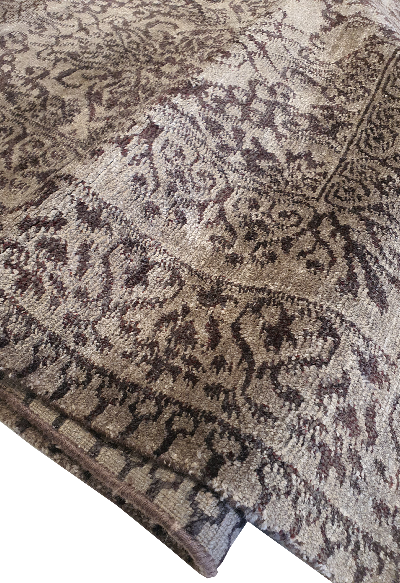 Superfine Indo Classic Broken Design Allover Floral Design-VP183