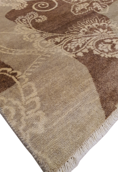 Superfine Classic Floral Wool Allover Artwork -VP036