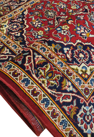 Persian Keshan Hand-Knotted Wool - AR3583