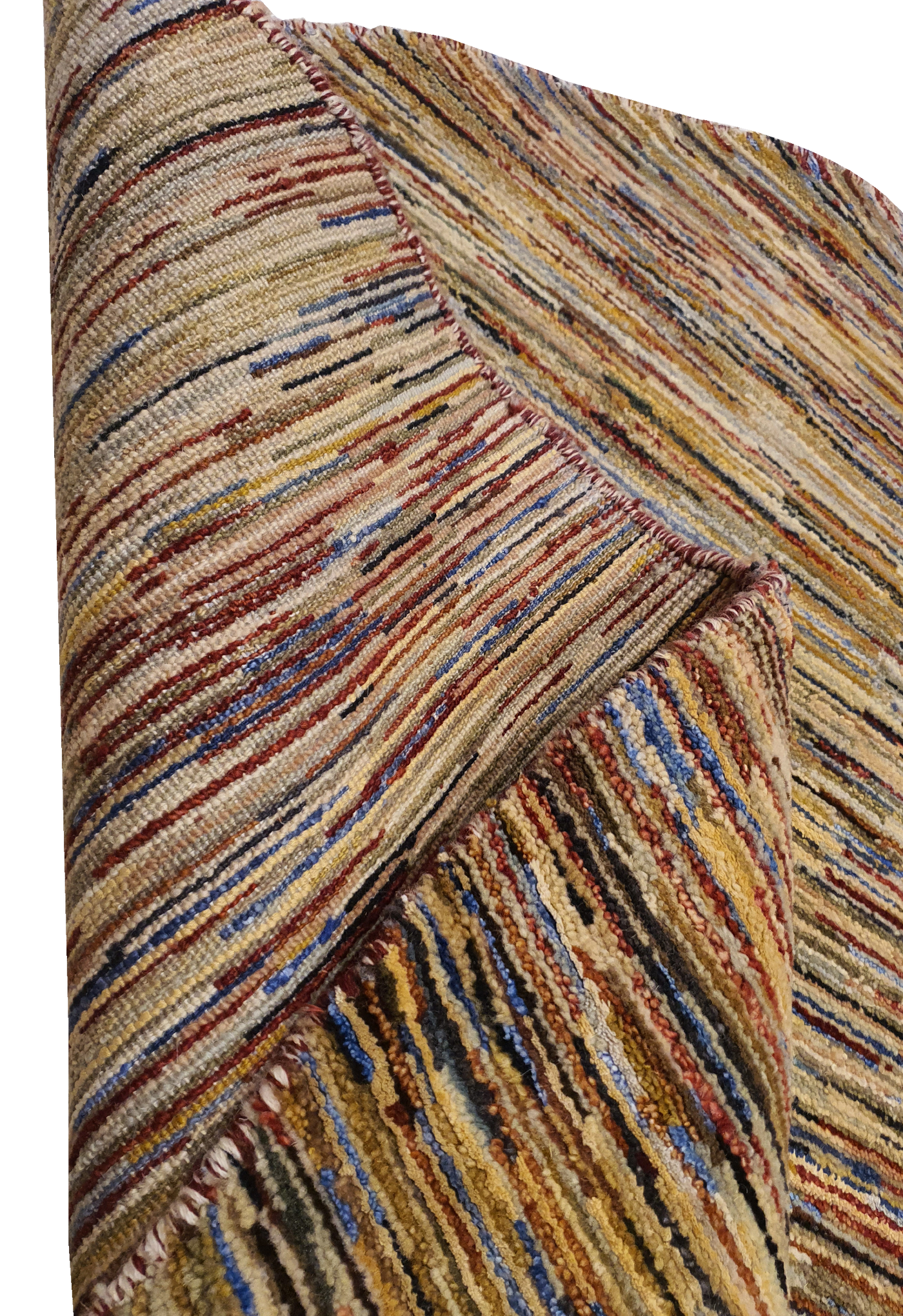 Modern Allover Cross Lining Round Rug Design - AR2339