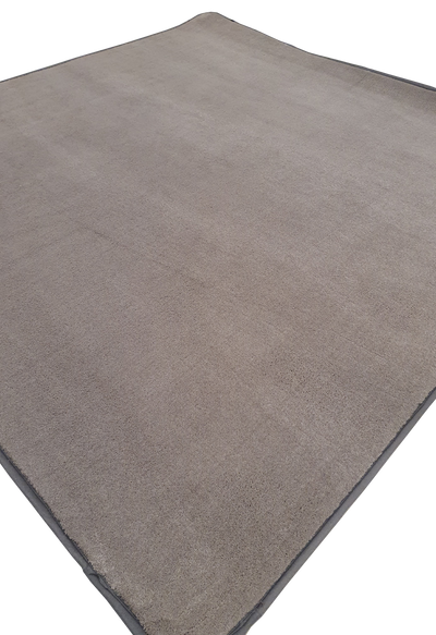 MACHINE MADE FOAM SQUARE LIGHT GREY CARPET - MM044