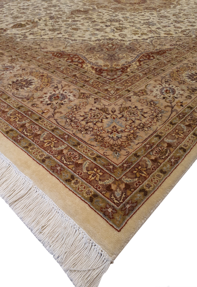 Isfahan Silk and Wool - 8.2 X 11.2 FT - AR2889