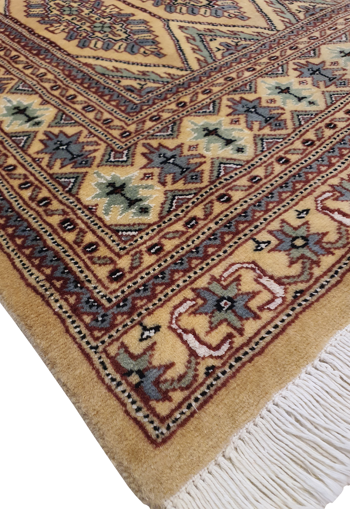 Pak Persian Sk Geometry Design Silk Lining - AR2717