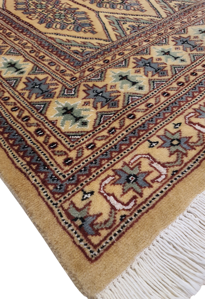 Pak Persian Sk Geometry Design Silk Lining - AR2717
