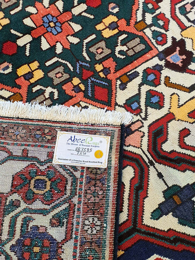 Persian Hamadan Tribal Wool Carpet - 7 X 10.0 FT - AR3585