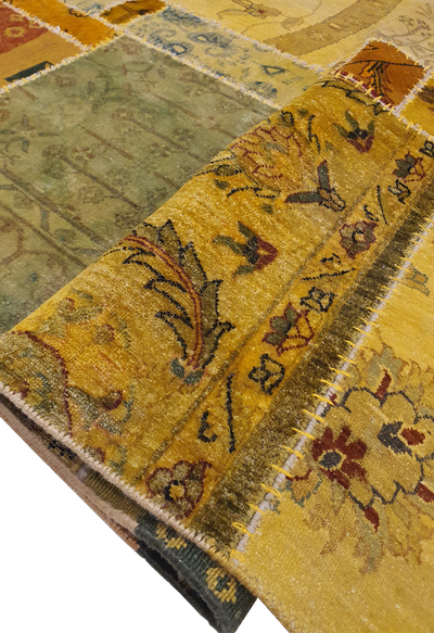 Old Persian Multi Patchwork Design - AR3046