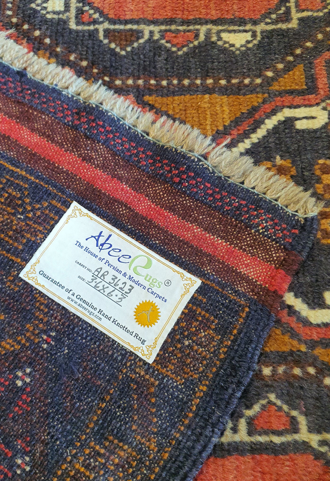 Afghan Baluch Wool on Wool Tribal - AR3623