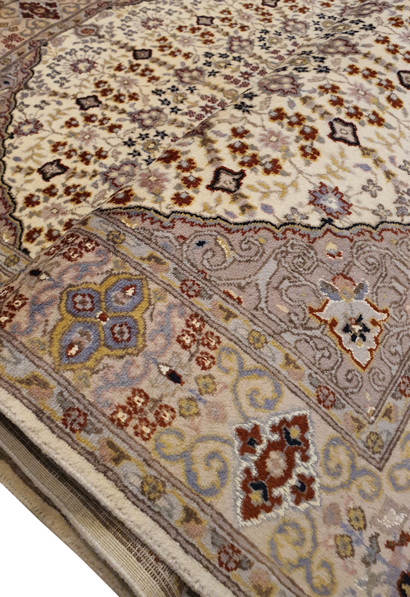 Pak Persian Diamond Dome Design Silk Lining - AR2726