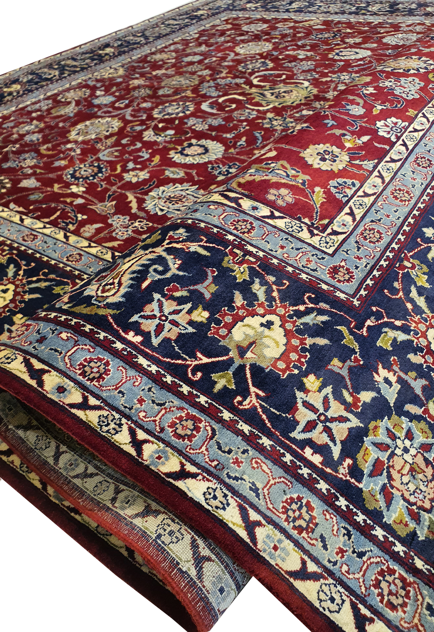 PAK PERSIAN ISFAHAN RED ALLOVER FLORAL DESIGN  - AR3660