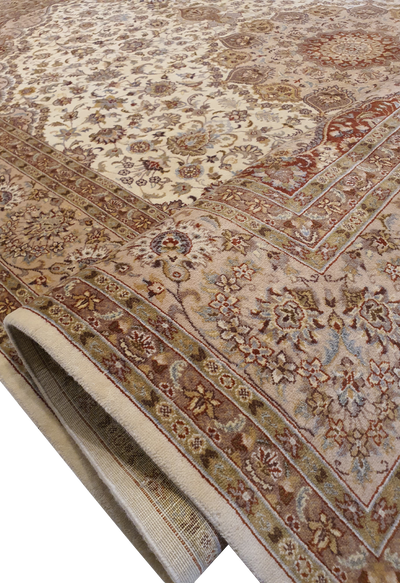 Isfahan Silk and Wool - 8.2 X 11.2 FT - AR2889