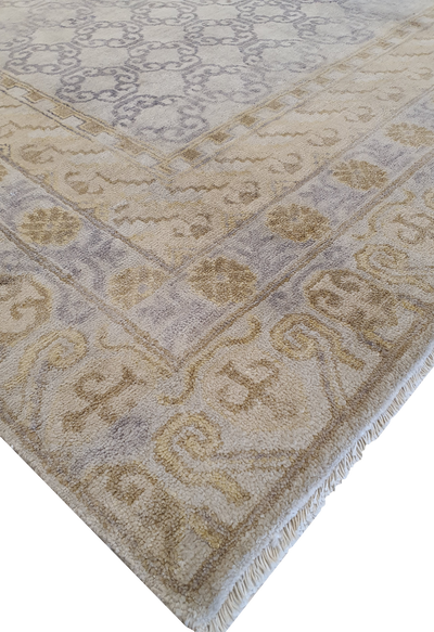 Persian Wool Vector Shapes Allover Flower Motif - VP069