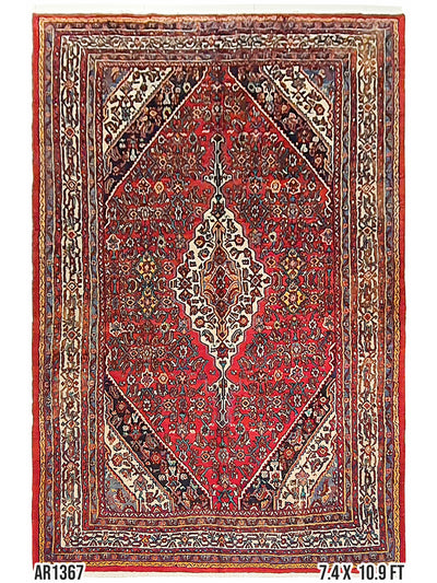 Persian Bijar Kirman - 7.4 x 10.9 FT - AR1367