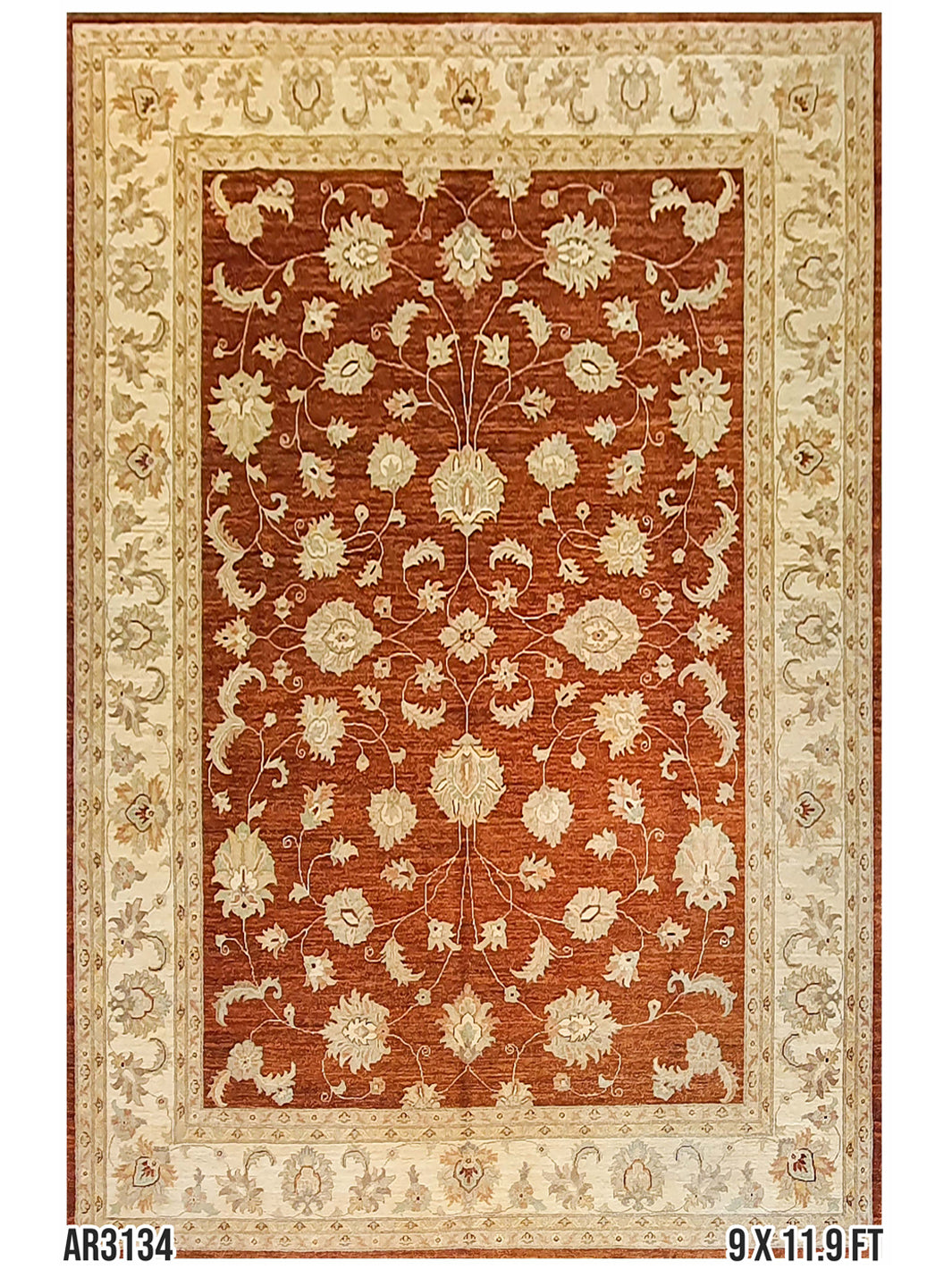 Persian Vegi Khazak Allover Design - 9.0 X 11.9 FT - AR3134