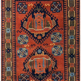 Persian Turkman Design White and Red - AR3208