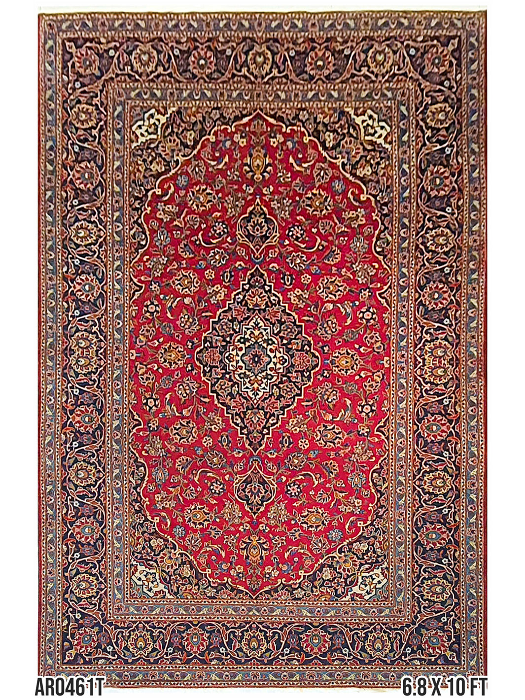 Persian Keshan Red Blue and White - AR0461T