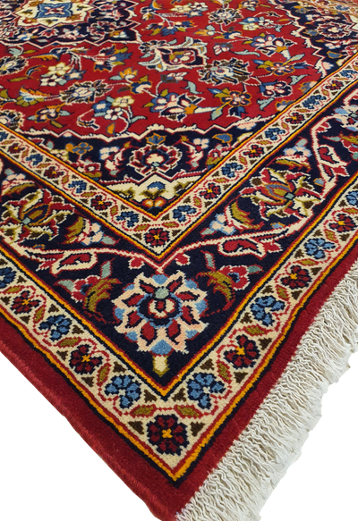 Persian Keshan Hand-Knotted Wool - AR3583